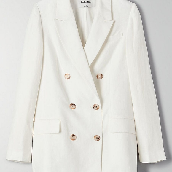 Babaton Samuel Linen Blazer - Picture 4 of 5